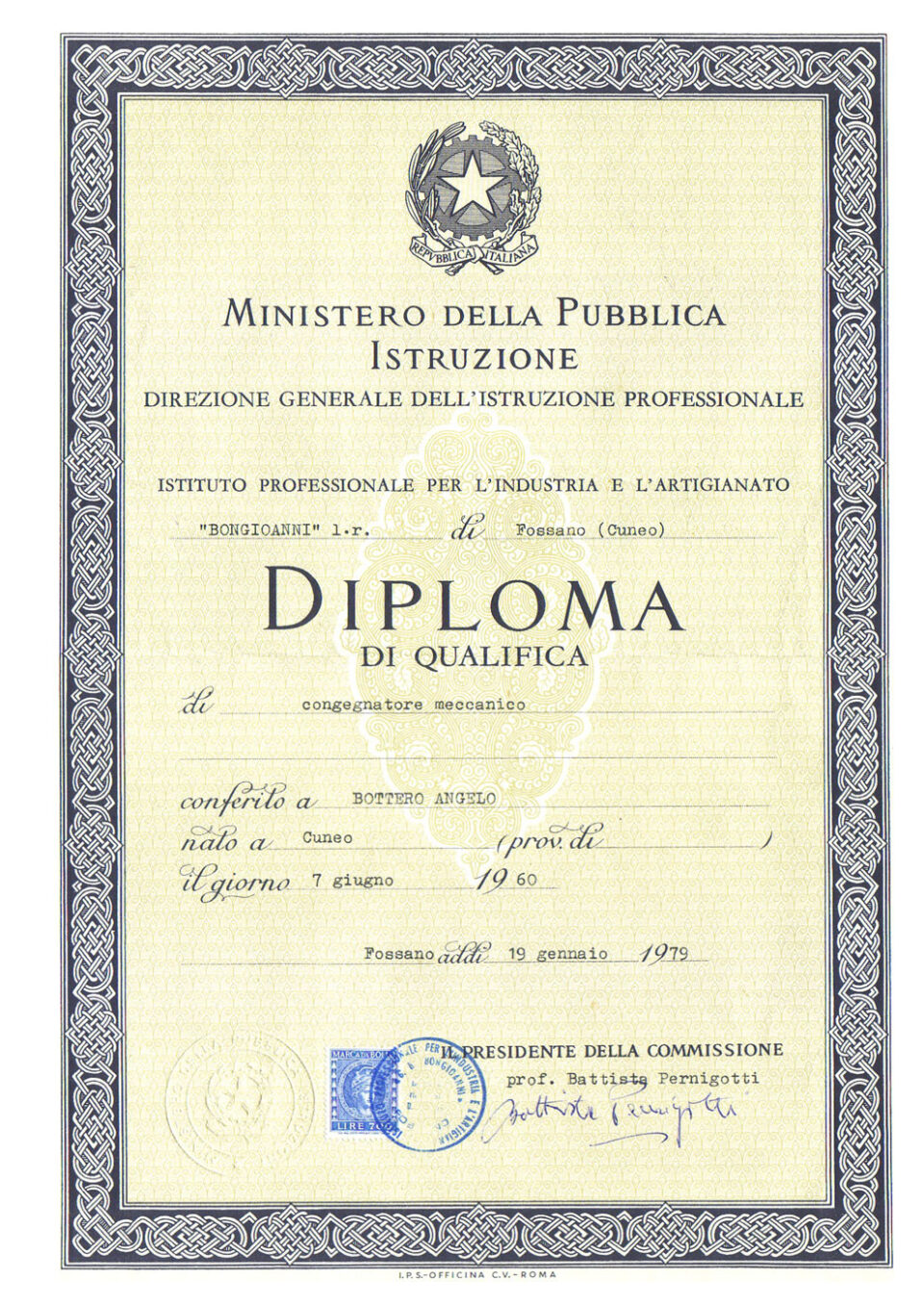 Qualifica professionale 